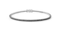 Bracciale Damiani Luce in Oro bianco Diamante Black 2.06 Ct 20089317 - 20089317
